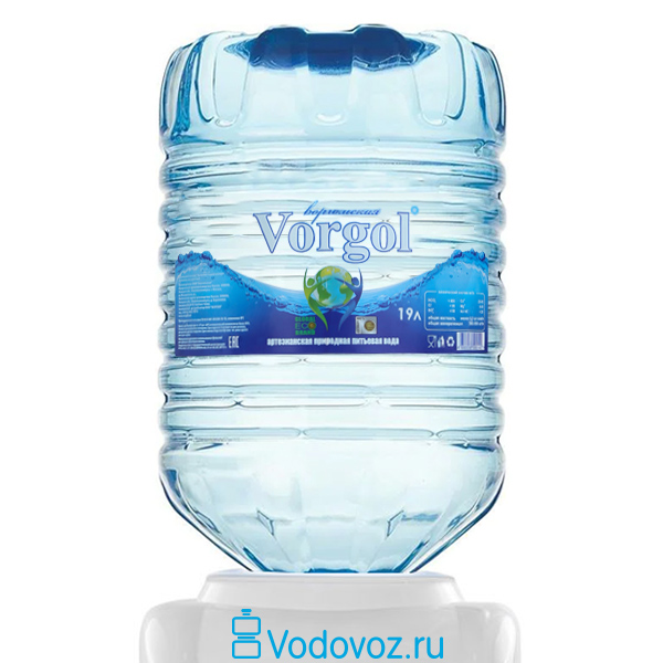 Вода Воргольская Vorgol 18.9 литров в одноразовой таре