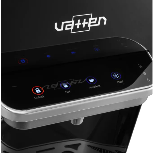 Кулер Vatten L06NK серебристый/черный