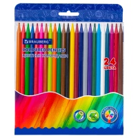 Карандаши цветные Brauberg  24 цвета