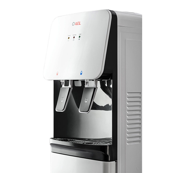 Кулер AEL LK-AEL-85C белый/черный (шкафчик 7 литров)