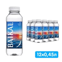 Глубинная байкальская вода Baikal430 0.45 литра, без газа, пэт, 12 шт. в уп. Глубинная байкальская вода Baikal430 0.45 литра, без газа, пэт, 12 шт. в уп.