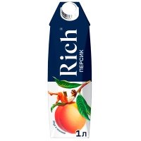 Сок Rich персик 1 литр