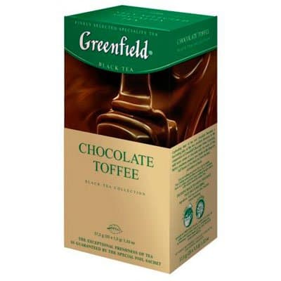 Greenfield / Гринфилд Chocolate Toffee (25пак)