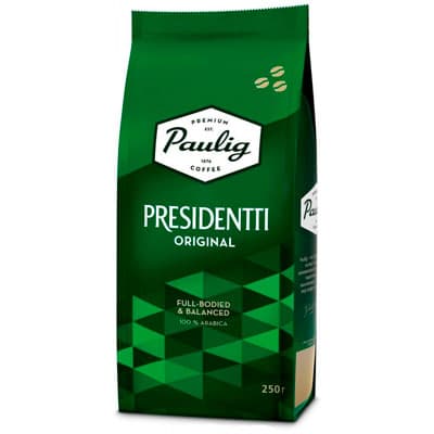 Кофе Paulig Presidentti Original зерно м/у (250гр)