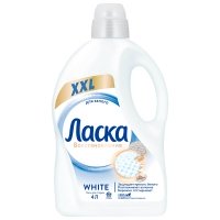 Гель для стирки Ласка Восстановление для белого 4 литра