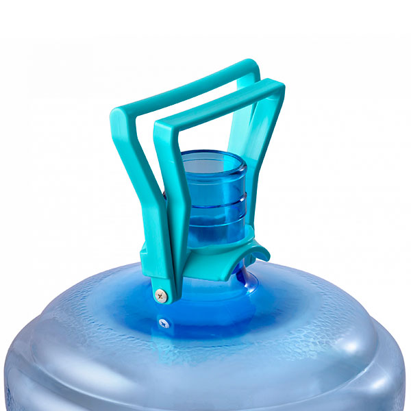 Ручка для переноса бутылей складная бирюзовая