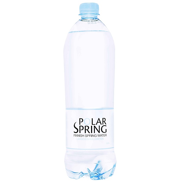 Родниковая вода Polar Spring 1.5 литра, без газа, пэт, 6 шт. в уп.