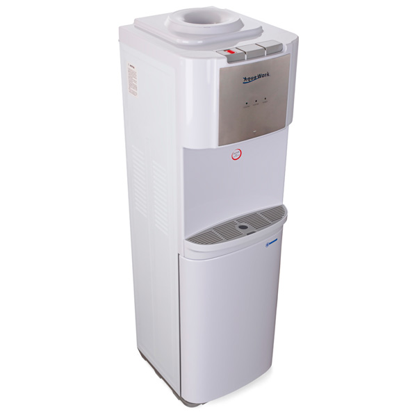 Кулер Aqua Work 84-B белый (холодильник 16 литров)