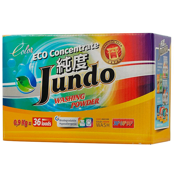 Стиральный порошок Jundo Color для цветного белья 900 гр