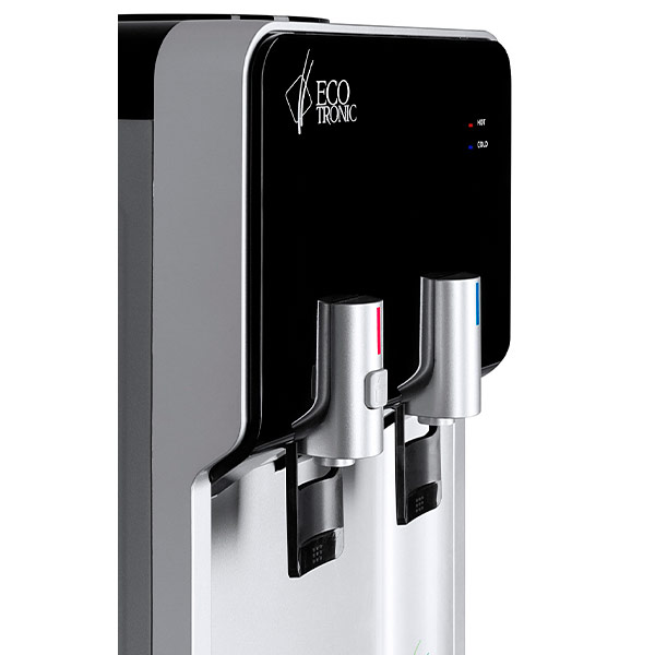 Кулер Ecotronic M40-LF черный/серебристый (холодильник 16 литров)