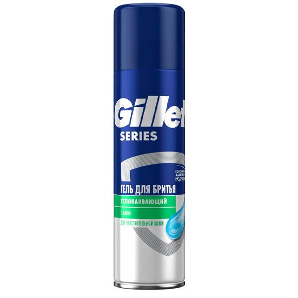 Гель для бритья "Gillette Series" Для чувствительной кожи 200 мл (1шт.) Гель для бритья "Gillette Series" Для чувствительной кожи 200 мл (1шт.) - фото 1