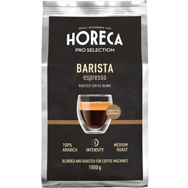 

Кофе Horeca Barista Espresso жареный зерновой 1 кг