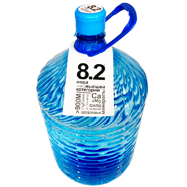 Вода 8.2 18.9 литров в одноразовой таре