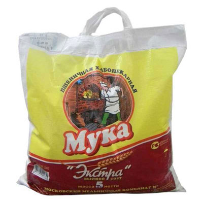 Мука Экстра пшеничная хлебопекарная высший сорт Мелькомбинат №3 5 кг