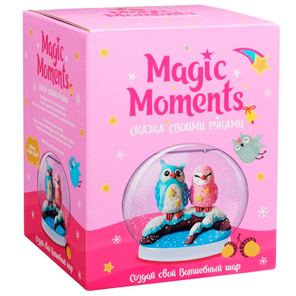 Набор Magic Moments Создай волшебный шар Совушки
