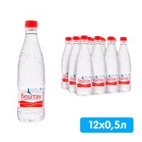 Вода Бештау Аква-Вайт 0.5 литра, без газа, пэт, 12 шт. в уп.