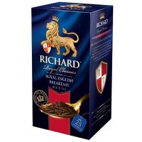 Чай черный Richard Royal English Breakfast / Ричард Английский завтрак 25 пак. в уп.