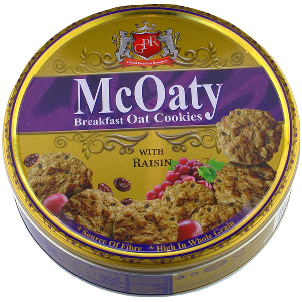 Печенье McOaty с изюмом 288 гр