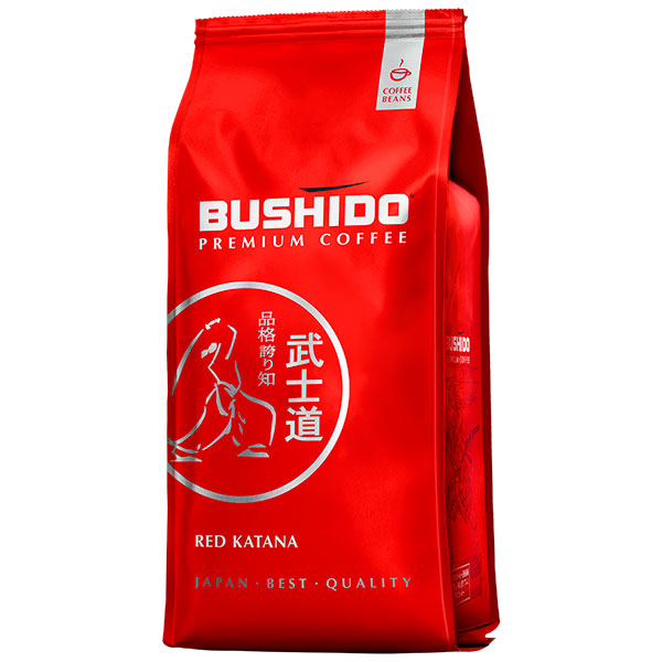 Кофе Bushido Red Katana зерно в/у 1000 гр