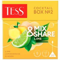 Чай Tess / Тесс Коктейль Бокс №2 Лайм (20 пир)