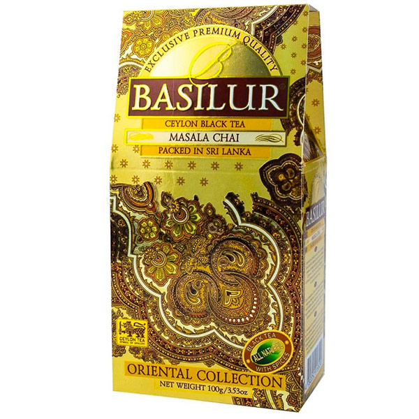 Чай Basilur Masala Chai черный листовой 100 гр