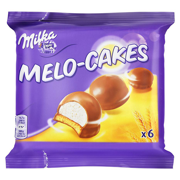 Печенье Milka Melocakes с суфле 100 гр