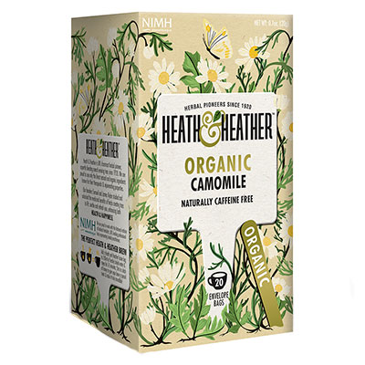 Напиток травяной Heath&Heather Ромашка Органик 20 пак