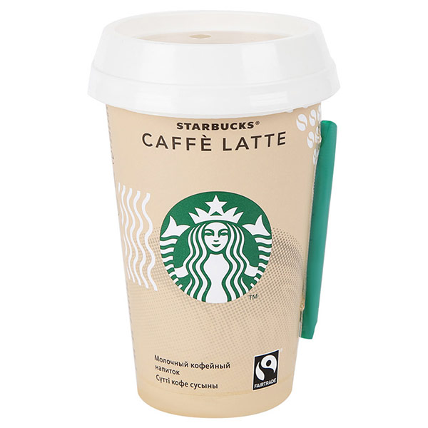 Кофейный напиток Starbucks Latte 2,6% БЗМЖ 220 мл