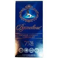 Шоколад Вдохновение горький с миндалем 75% какао 100 гр