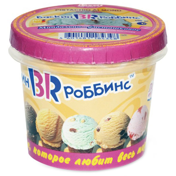 Мороженое Baskin Robbins Миндально-фисташковое БЗМЖ 60 гр