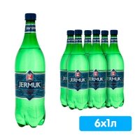 Вода Джермук 1 литр, газ, пэт, 6 шт. в уп.