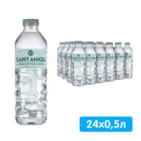 Вода Sant Aniol 0.5 литра, без газа, пэт, 24 шт. в уп.