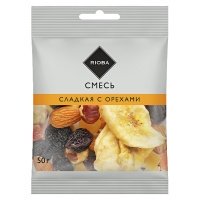 Смесь сладкая Rioba с орехами 50 гр