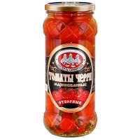 Томаты черри Скатерть-Самобранка маринованные отборные 580 мл