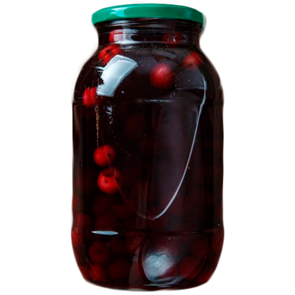Компот вишневый с косточкой (Ферма Виктории Храмцовой) 1.5 литра