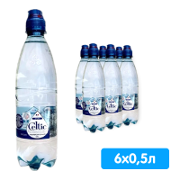 Вода Celtic Спорт 0.5 литра, без газа, пэт, 6 шт. в уп.