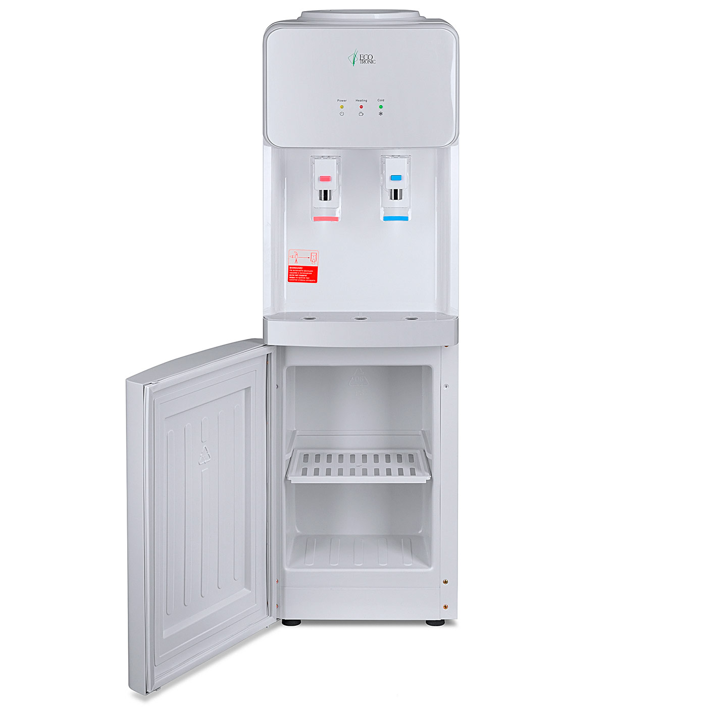 Кулер Ecotronic J21-LC белый с серым