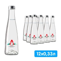 Вода Axout 0.33 литра, газ, стекло, 12 шт. в уп.