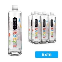 Вода Sienergy Baby для детей 0+ 1 литр, без газа, пэт, 6 шт. в уп.