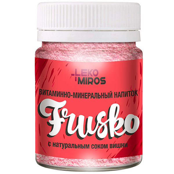 Напиток витаминный Frusko со вкусом вишни 50 гр