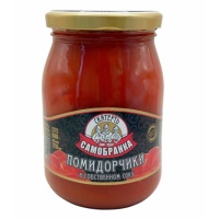 Томаты Скатерть-Самобранка в собственном соку 720 гр