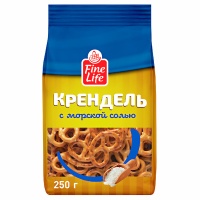 Крендель Fine Life с морской солью 250 гр