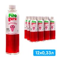 Сокосодержащий напиток Fitoguru гранат, рябина, мелисса 0.33 литра, стекло, 12 шт. в уп.