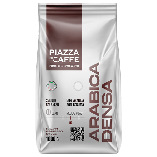 

Кофе Piazza del Caffe Arabica Densa зерно 1 кг