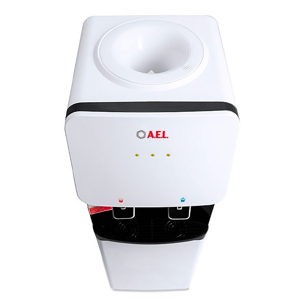 Кулер AEL LD-AEL-85C белый/черный (шкафчик 7 литров)