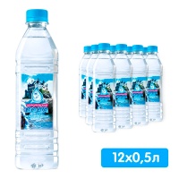 Королевская вода 0.5 литра, без газа, пэт, 12 шт. в уп.
