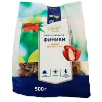 Финики Metro Chef сушеные без косточки 500 гр