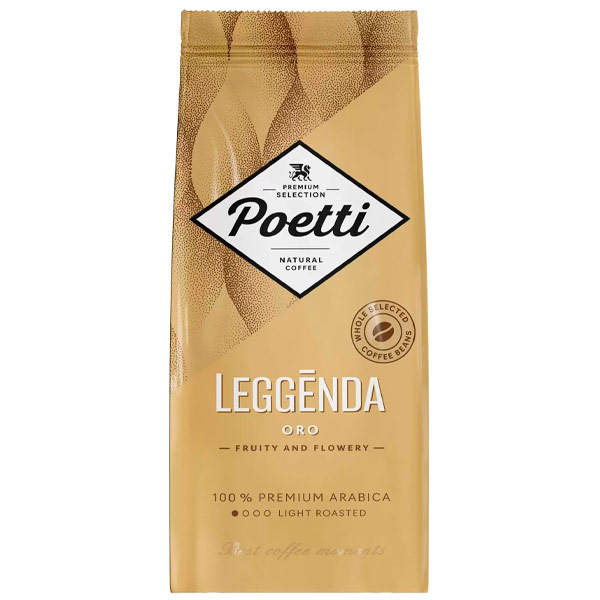Кофе Poetti Leggenda Oro молотый 250 гр
