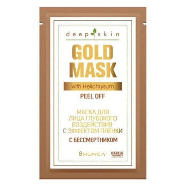 

Маска для лица Hunca Gold Mask глубокого воздействия с бессмертником 10 мл