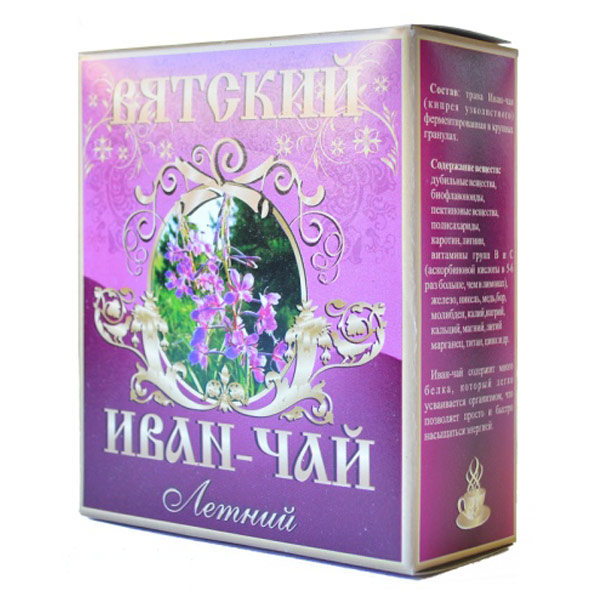 Напиток чайный Вятский Иван-чай Летний 100 гр